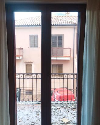 infissi legno/alluminio come da normativa 