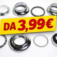 🚲 STOCK SERIE STERZO 1” CROMATE – NUOVE