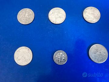 6 monete circolanti negli USA
