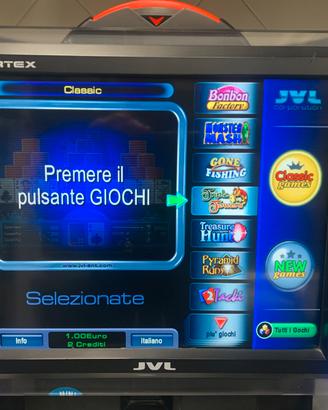 Jvl Vortex touchscreen