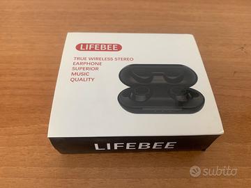 Cuffie Lifebee e case cuffie Airpods 2 con cover