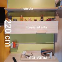 cameretta Zalf con letto a ponte 