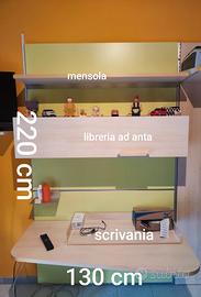 cameretta Zalf con letto a ponte 