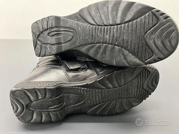 stivali da moto in pelle sidi