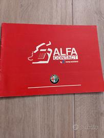 libretto assistenza alfa contact nuovo vintage 