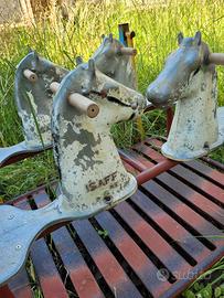 Altalena basculante con cavallini 1940