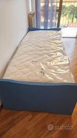 letto singolo con materasso 