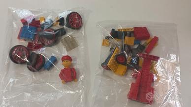 LEGO 196 Antique Car + 376-1 Excavator, vintage