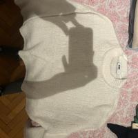maglione bianco tally weil