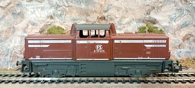 Lima Locomotiva  Diesel V100 FS-10 binari curvi . 