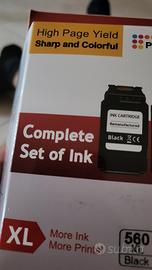 cartuccia black 560 xl per stampanti canon