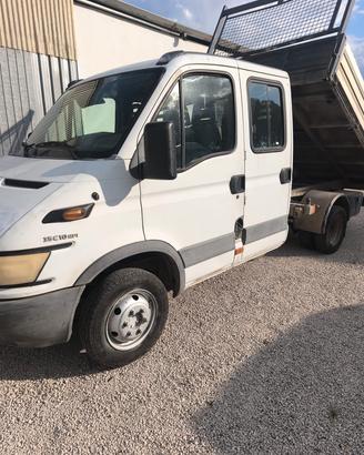 Iveco daily 35c10 anno 2003 ribaltabile doppia cab