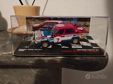 Datsun Violet GT Safari rally 1981 Mehta 1:43