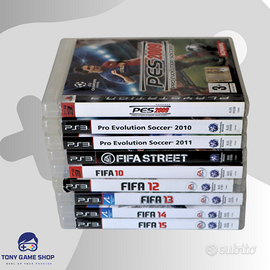Giochi PS3 FIFA 10-15 + FIFA STREET + PES 09-11