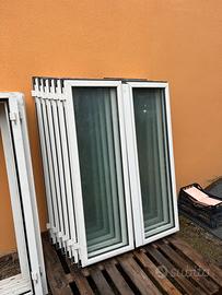 6 Finestre in PVC - 139x98 circa