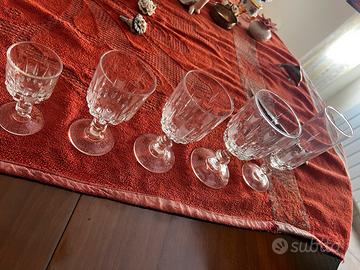 Bicchieri in cristallo