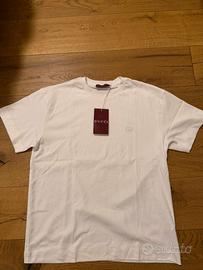 T-shirt in jersey di cotone con ricamo