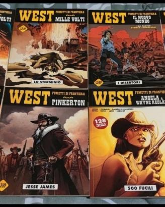 Lotto fumetti Western Cosmo Edit. dal n. 19 al 26