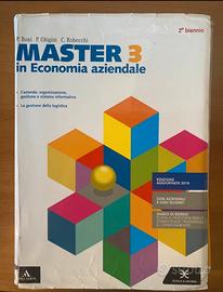 Libro di economia aziendale “Master 3”