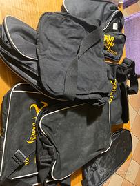 Fette sacche e borse con tracolla sponsorizzate