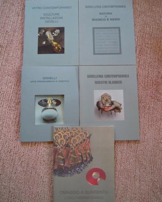 GIOIELLI 13 cataloghi mostre Fondazione Cominelli