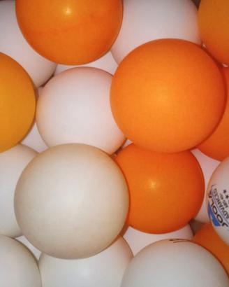 Lotto di 30 Palline miste da tennis tavolo