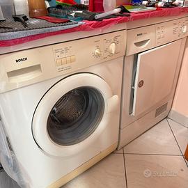 BOSCH lavatrice + asciugatrice