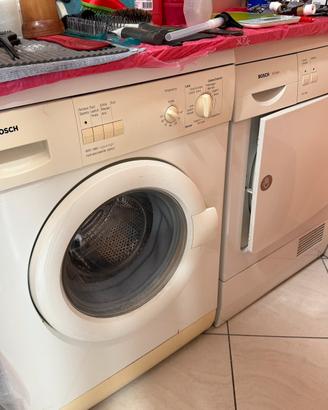BOSCH lavatrice + asciugatrice