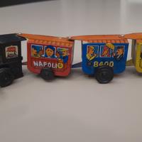 trenino in latta vintage
