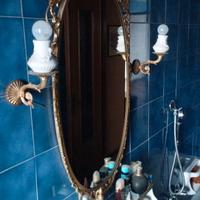 Set bagno stile vintage dorato