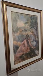 Quadro riproduzione olio su tela