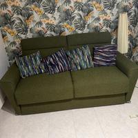Divano letto matrimoniale con letto memory