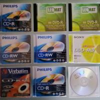 CD e DVD vergini nuovi