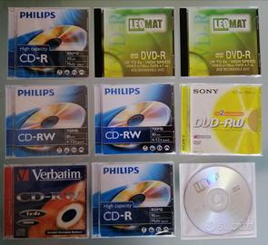 CD e DVD vergini nuovi