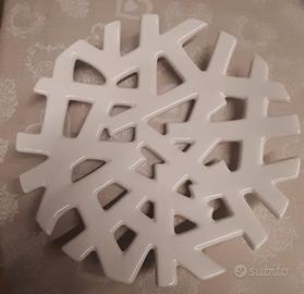 Centro tavola svuota tasche ceramica Bianco Nuovo