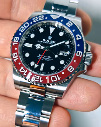 Rolex Gmt Pepsi oyster 126710BLRO 12/2023 like new
