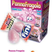 gomme panna e fragola x200 pezzi