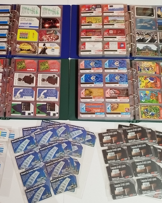 Collezione n°13 - 1270 schede telefoniche diverse