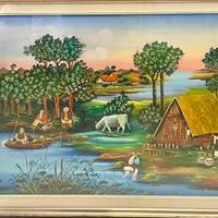 Quadro naif Nicolich 1993