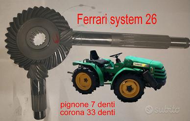 coppia conica Ferrari system 26