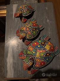 Trittico tartarughe