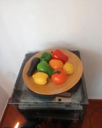 frutta in vetro 