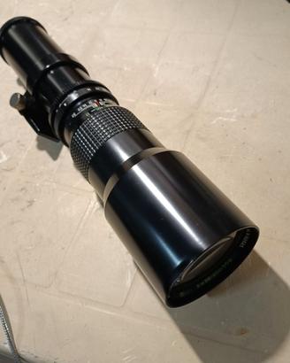 Teleobiettivo 500 mm