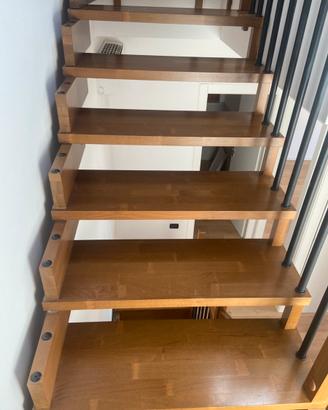 Due scale in legno Rintal