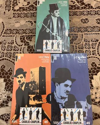 VHS Charlie Chaplin – Edizione VideoRAI Curcio