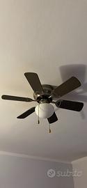 Ventilatore da soffitto con lampada