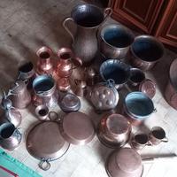 rame( vintage) molti pezzi