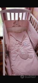 Lettino Foppapedretti con matterasso piu accessori