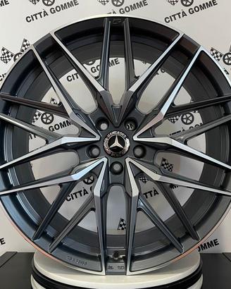 SET 4 CERCHI IN LEGA MERCEDES CLASSE A B C E CLA G