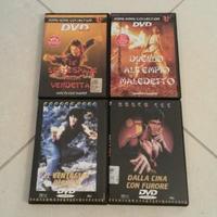 Lotto 4 dvd Film Arti Marziali